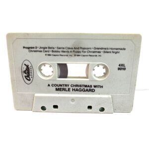 A Country Christmas with Merle Haggard Cassette A437